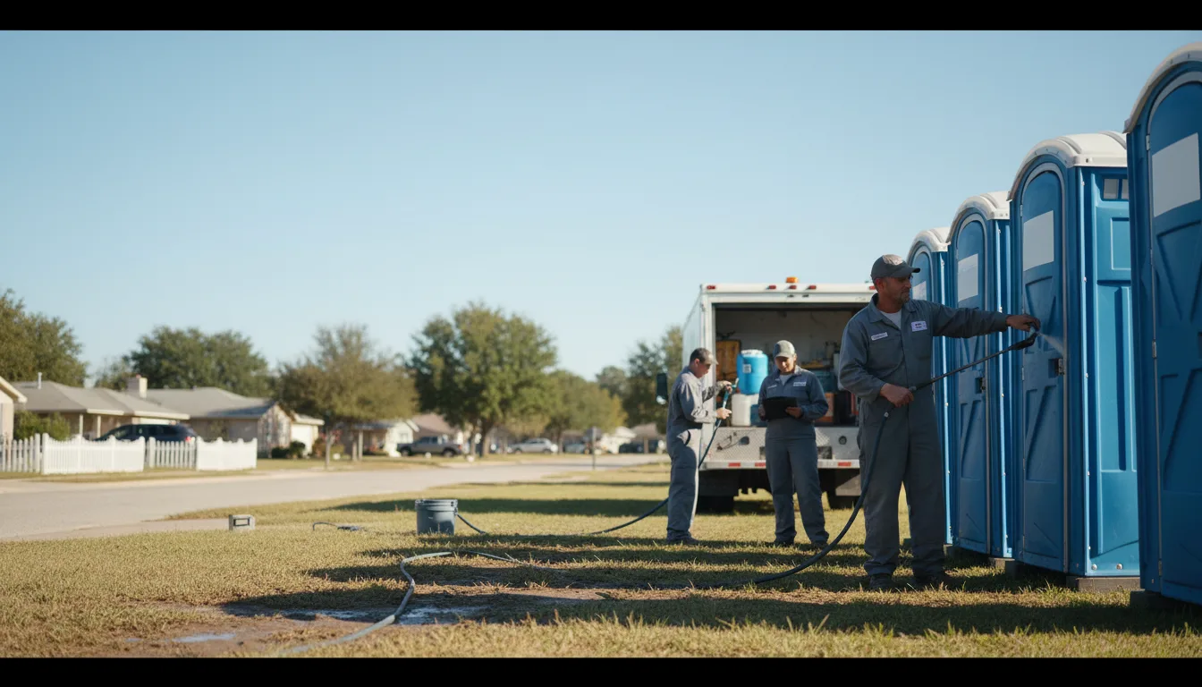 Long-Term Portable Toilet Rental in Mount Vernon, AL near me